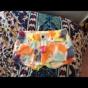 LF Tie dye shorts!